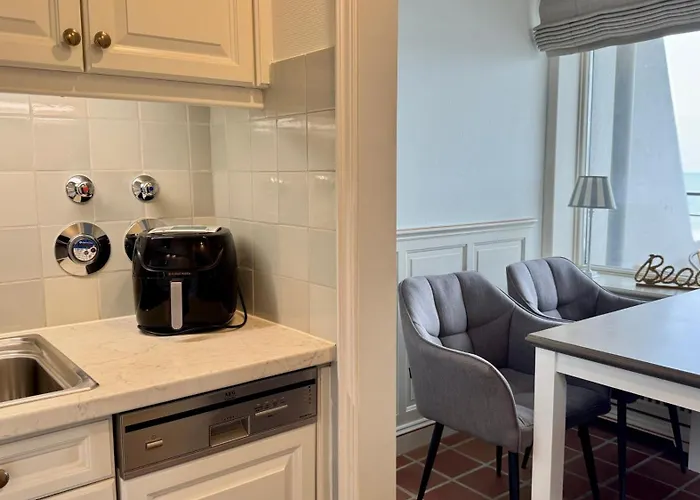 Apartamento 1-95, Toller See-u Landblick Im Haus Metropol, 4 Etage Sylt